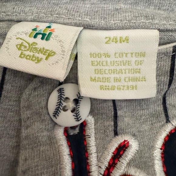 Disney Baby Mickey Mouse Baseball Outfit ⚾️ - Picture 6 of 6